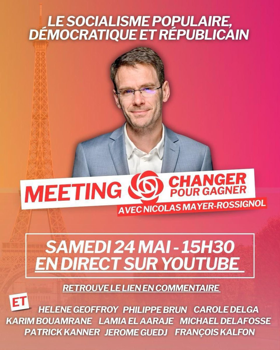 NicolasGaborit's tweet photo. RDV cet après-midi avec @NicolasMayerNMR et toute l’équipe @Changer_PS pour un Grand Parti Socialiste et un socialisme populaire, démocratique et républicain !

🌹Avec @HeleneGeoffroy @p_brun @CaroleDelga @karim_bouamrane et bcp d’autres !

👉 À Paris ou https://t.co/h19cEA4niu https://t.co/w5vrJcvpUE