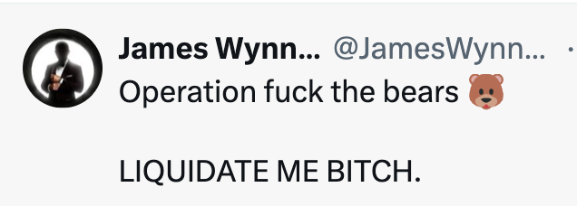 pete_rizzo_'s tweet photo. BREAKING: TRADER JAMES WYNN JUST INCREASED HIS #BITCOIN LONG TO A NEW HIGH OF $1.25 BILLION

HE'S RISKING IT ALL. HIGHER 🚀🚀🚀 https://t.co/PAxiM6B4VZ