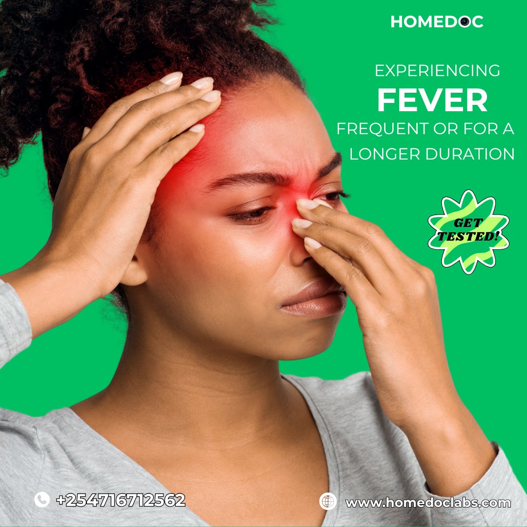 Homedoclabs's tweet image. Persistent fever can be a sign of something more serious. If you're experiencing a fever for a long time or frequently, get tested with Homedoc Labs for peace of mind. #HealthFirst #FeverCheck Learn more: homedoclabs.com"