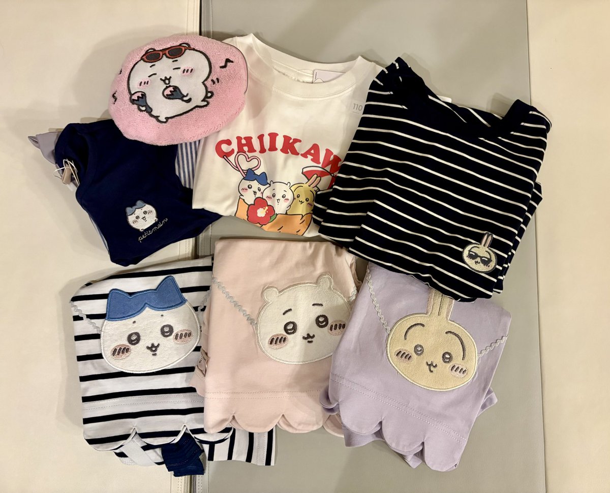 ちいかわ大散財💸笑
プティマインは奇跡的にサイズ残ってて衝動買い💸