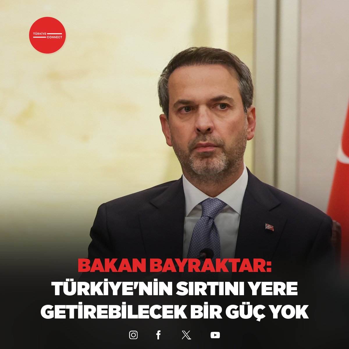Bakan Bayraktar:

Türkiye'nin sırtını yere getirebilecek bir güç yok.

#haber #gündem