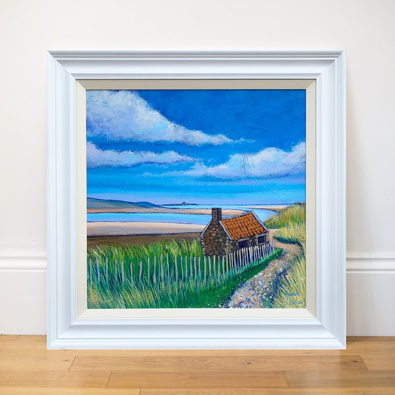 A location overlooked by tourists is this week’s print of the week! The coastal path to Budle Bay is a beautiful part of the Northumberland Coast. If you are interested in this print you can go to my website or visit the gallery in person.
#BudleBay #NorthumberlandArt #ArtGallery