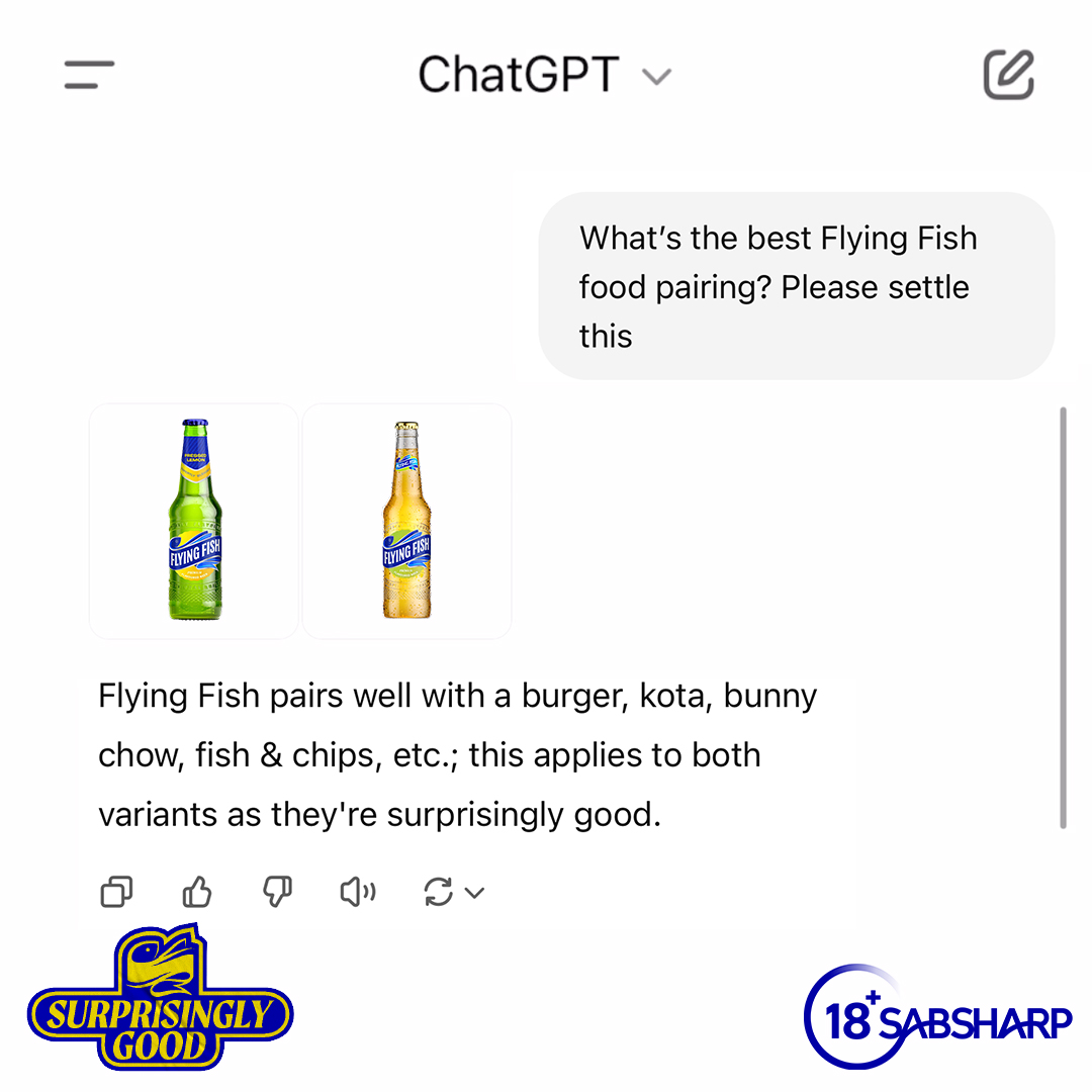 What’s a #SurprisinglyGood weekend without some food? 🍽️🍻

Let’s settle this once and for all, what’s the best meal to pair with your Flying Fish?

QT your answer using #SurprisinglyGood so we can kickstart your weekend with some crisp refreshment. We’re giving away flavour for