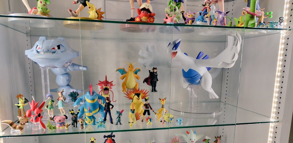 ポケモンスケールワールド ルギア！ 迫力すごい！尻尾外さないとケース