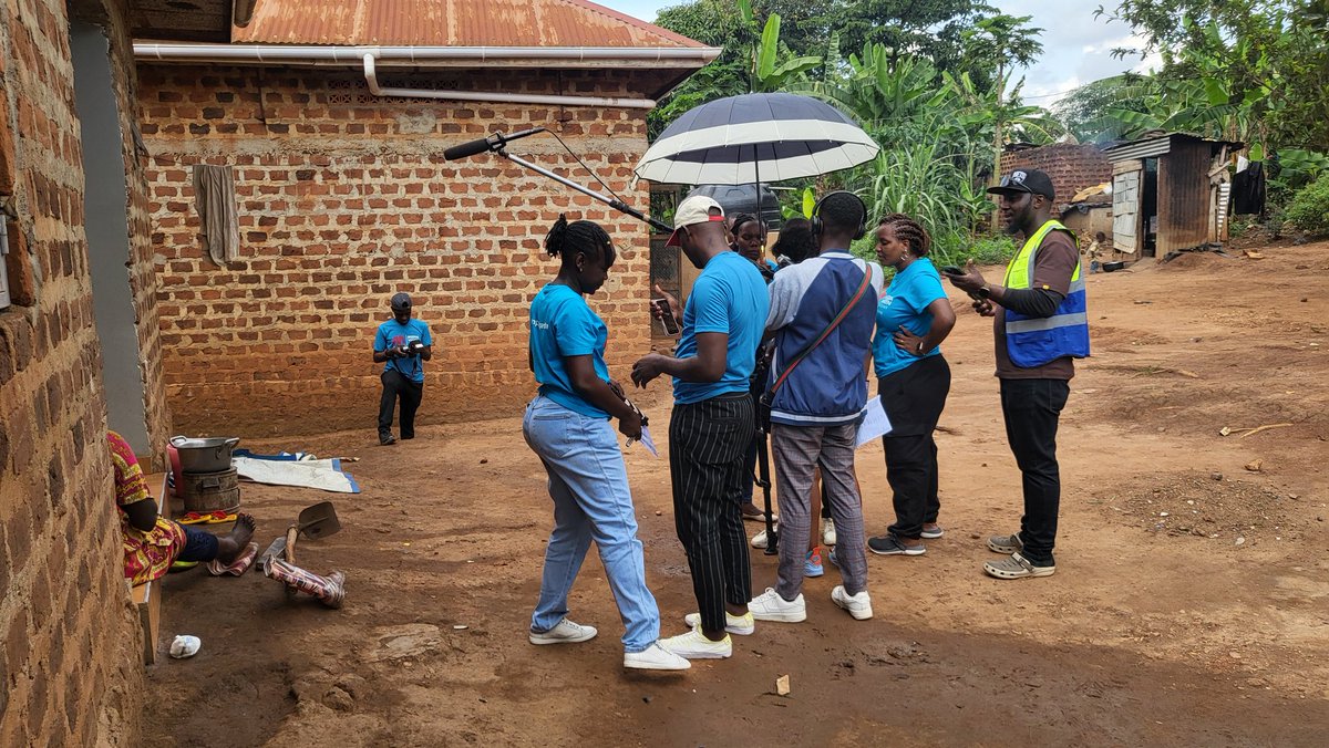 Tina Kyomuhendo is shooting her graduation documentary film! At @MediavisionAcademy, every film is a project, giving learners real experience. This model, applied for over 10 years, brings dreams to life through hands-on filmmaking. Witnessing skills in action is exciting!