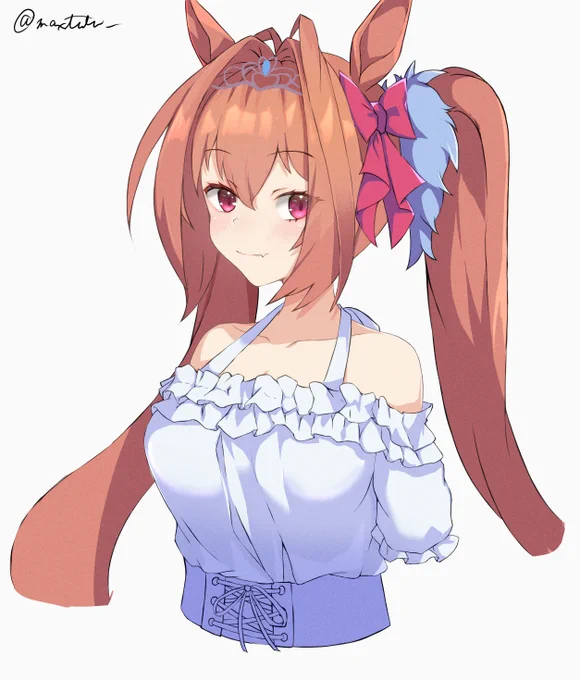 初めまして! シャドウバンをくらってモチベーション下がっているので上げるために参加させていただきました! Vtuberや、ウマ娘を描いてます! よろしくお願いいたします。