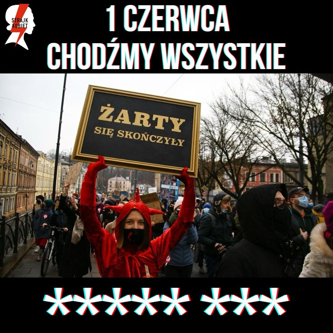 #1czerwca chodźmy wszystkie