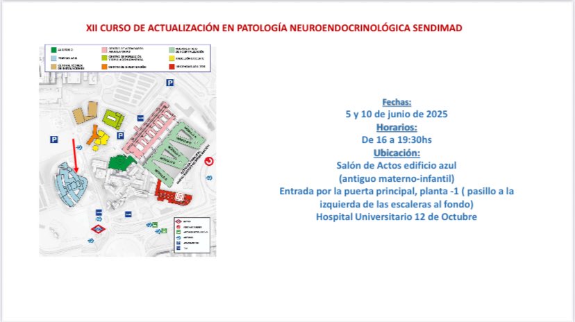 María Calatayud (@calatayudgm) on Twitter photo Últimas plazas!!! Todavía puedes inscribirte al XII curso de patología neuroendocrinologica #SENDIMAD
online y presencial en el #H12Octubre <a href="/ConchaBlanco8/">Concha Blanco</a> <a href="/Marta_Araujo_C/">Marta Araujo-Castro, MD, PhD</a> <a href="/Pazdemiguelnov5/">Paz de Miguel Novoa</a> <a href="/EndocrinoLaPaz/">EndocrinoLaPaz</a> <a href="/H12Octubre/">Hospital Universitario 12 de Octubre</a> <a href="/SENDIMAD1/">SENDIMAD</a> <a href="/EndoPrincesa/">EndoPrincesa</a> <a href="/NeuroendocrinoS/">NeuroendocrinoSEEN</a> <a href="/GrupoGetne/">Grupo GETNE</a> Últimas plazas!!! Todavía puedes inscribirte al XII curso de patología neuroendocrinologica #SENDIMAD
online y presencial en el #H12Octubre <a href="/ConchaBlanco8/">Concha Blanco</a> <a href="/Marta_Araujo_C/">Marta Araujo-Castro, MD, PhD</a> <a href="/Pazdemiguelnov5/">Paz de Miguel Novoa</a> <a href="/EndocrinoLaPaz/">EndocrinoLaPaz</a> <a href="/H12Octubre/">Hospital Universitario 12 de Octubre</a> <a href="/SENDIMAD1/">SENDIMAD</a> <a href="/EndoPrincesa/">EndoPrincesa</a> <a href="/NeuroendocrinoS/">NeuroendocrinoSEEN</a> <a href="/GrupoGetne/">Grupo GETNE</a>