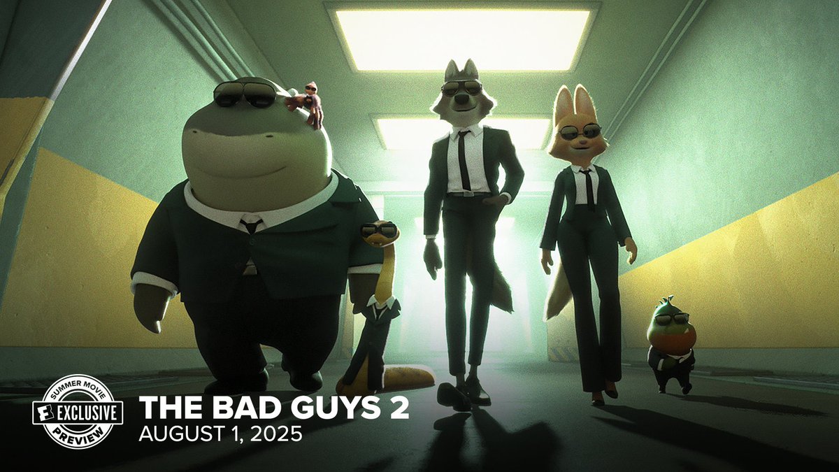 New look at ‘The Bad Guys 2’ has been released.

The film will release in theaters on August 1st.
