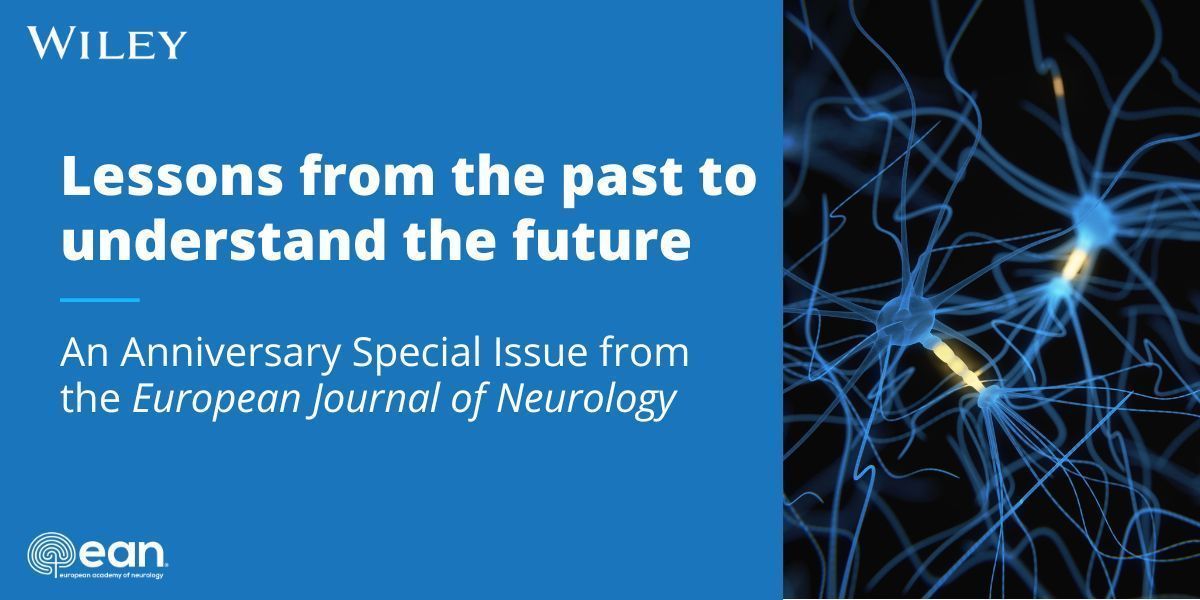 European Journal of Neurology (@eurjournalneuro) on Twitter photo From our 30th Anniversary Special Issue: Lessons from the past to understand the future: "Early history of the European Journal of Neurology. A mirror of the evolution of Europe after 1989"
📖 Read now: onlinelibrary.wiley.com/doi/10.1111/en…
#Neurology #NeuroX
<a href="/EANeurology/">European Academy of Neurology</a> <a href="/WileyNeuro/">Wiley Neuro</a> From our 30th Anniversary Special Issue: Lessons from the past to understand the future: "Early history of the European Journal of Neurology. A mirror of the evolution of Europe after 1989"
📖 Read now: onlinelibrary.wiley.com/doi/10.1111/en…
#Neurology #NeuroX
<a href="/EANeurology/">European Academy of Neurology</a> <a href="/WileyNeuro/">Wiley Neuro</a>