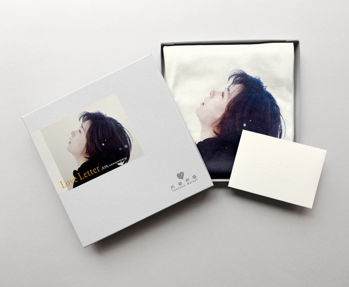 Love Letter＞30th Anniversary Tシャツ 円都市場にて受注販売受付中