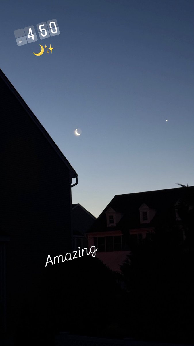 jerseygolden's tweet image. 🌙✨ #morningmagic ✨
