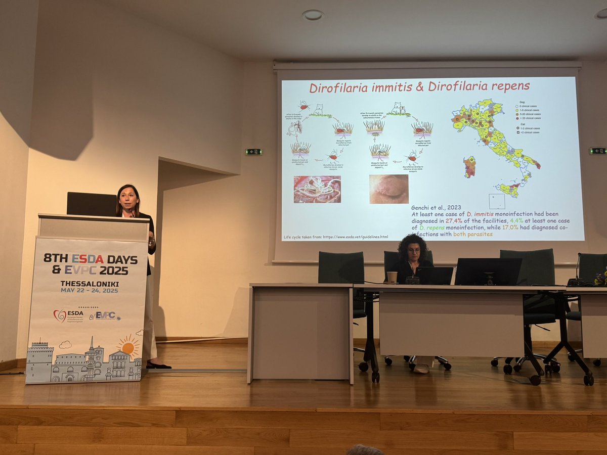Alice Vismarra on Trend in the circulation of Dirofilaria immitis DNA in mosquitos of Emilia-Romagna región (Italy) in years 2022-2023-2024 captures