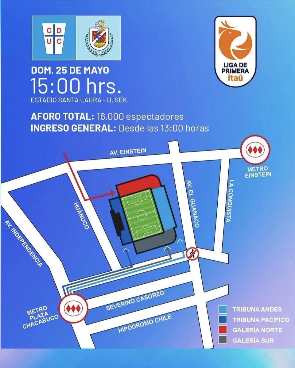 Información para este domingo.