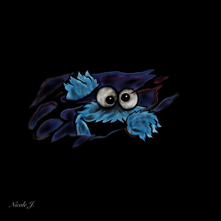 VGOS1's tweet image. Art of the Day: "Cookie Monster". Buy at: ArtPal.com/Realcole98?i=9…