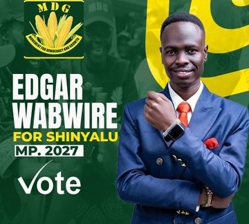 edgarwabwire_'s tweet image. In 2027 we will separate chaff from grains and Make Frederick Ikana a Wantam MP.

We Will restore order and dignity in Shinyalu!