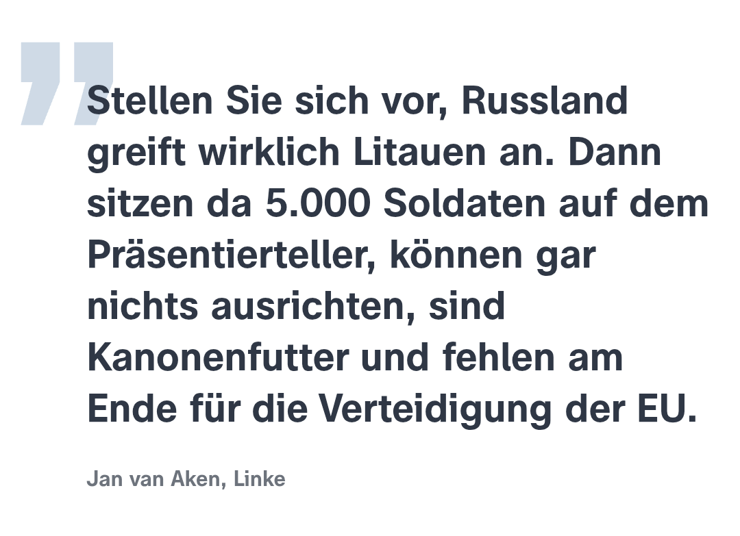 Stell dir vor, du bist Vorsitzender einer Bundestagpartei und weißt nicht, dass Litauen Mitglied der EU ist. Kann passieren, wenn man geistig noch im Warschauer Pakt verortet ist.