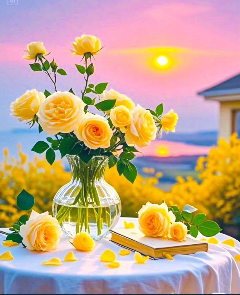 Trouxe flores para enfeitar o seu dia, pedindo a Deus que te abençoe hoje e sempre.

Feliz sábado ❤️❤️❤️
