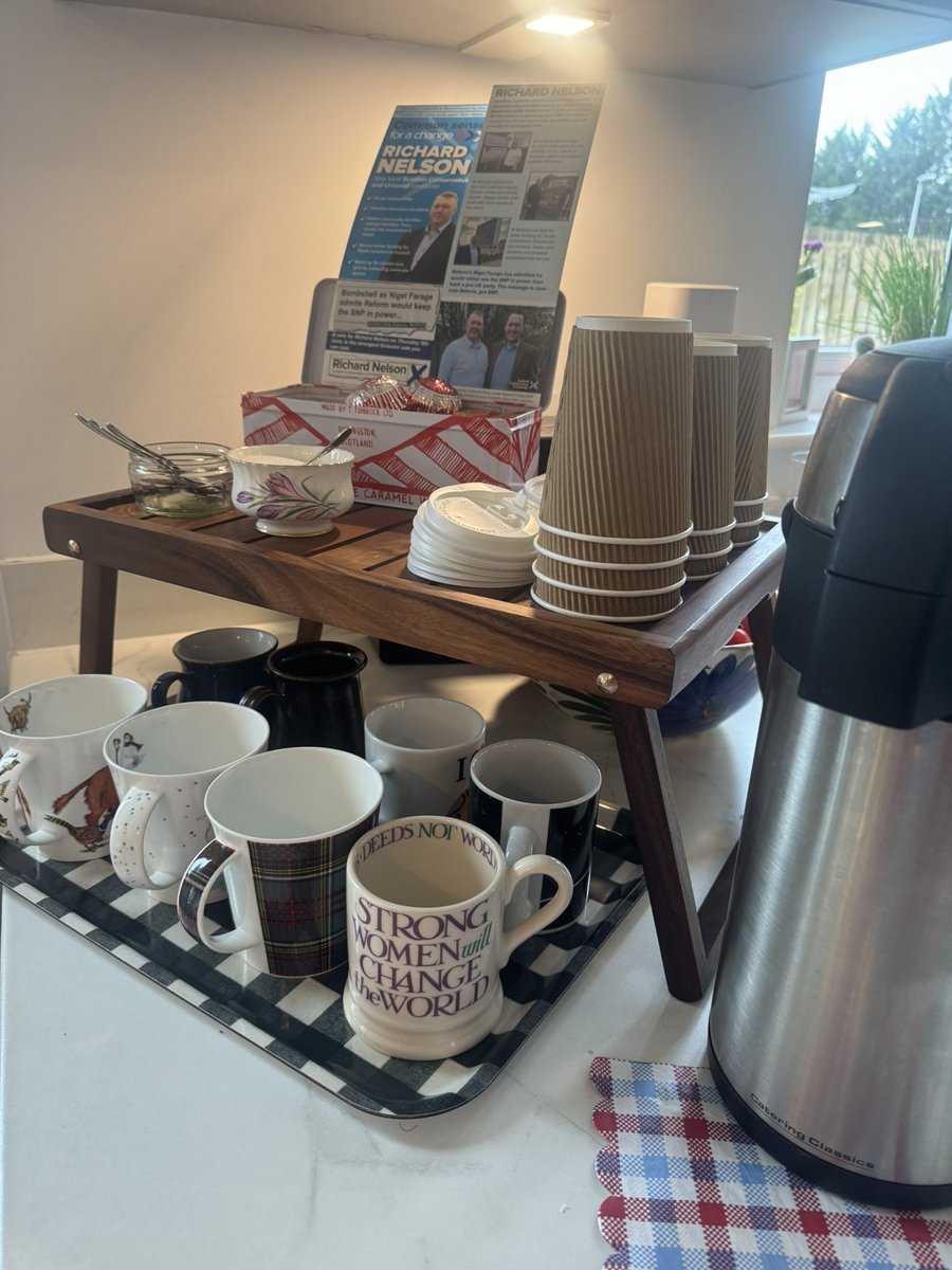Lauren Bennie (@lauren_bennieuk) on Twitter photo Door-knocking in rain, made easier with a butty & a brew to warm us <a href="/ScotTories/">Scottish Conservatives</a> up.
Cllr Richard Nelson is well known on the doors in Larkhall. People are voting for him because he’s been quick to respond to local issues.
Being accountable matters. He’d be a phenomenal MSP. Door-knocking in rain, made easier with a butty & a brew to warm us <a href="/ScotTories/">Scottish Conservatives</a> up.
Cllr Richard Nelson is well known on the doors in Larkhall. People are voting for him because he’s been quick to respond to local issues.
Being accountable matters. He’d be a phenomenal MSP.