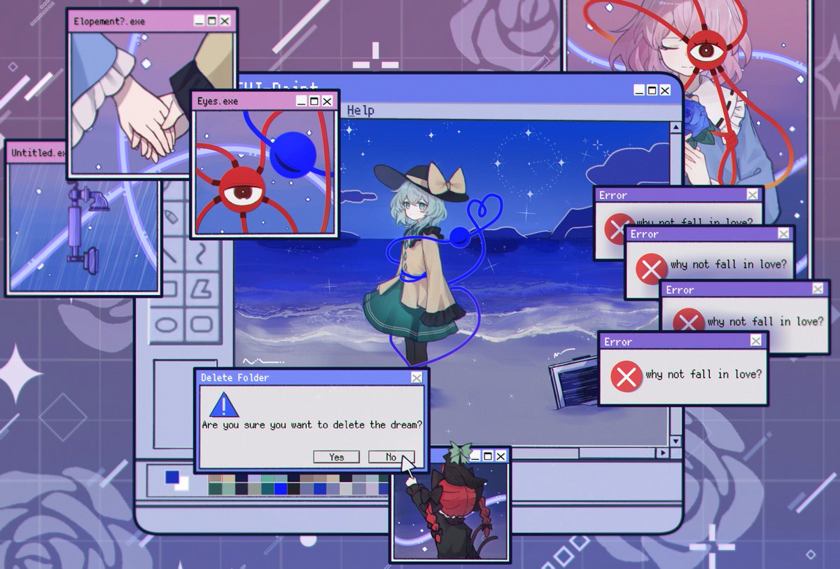 _yuuneka's tweet image. #東方Projectㅤㅤㅤㅤ