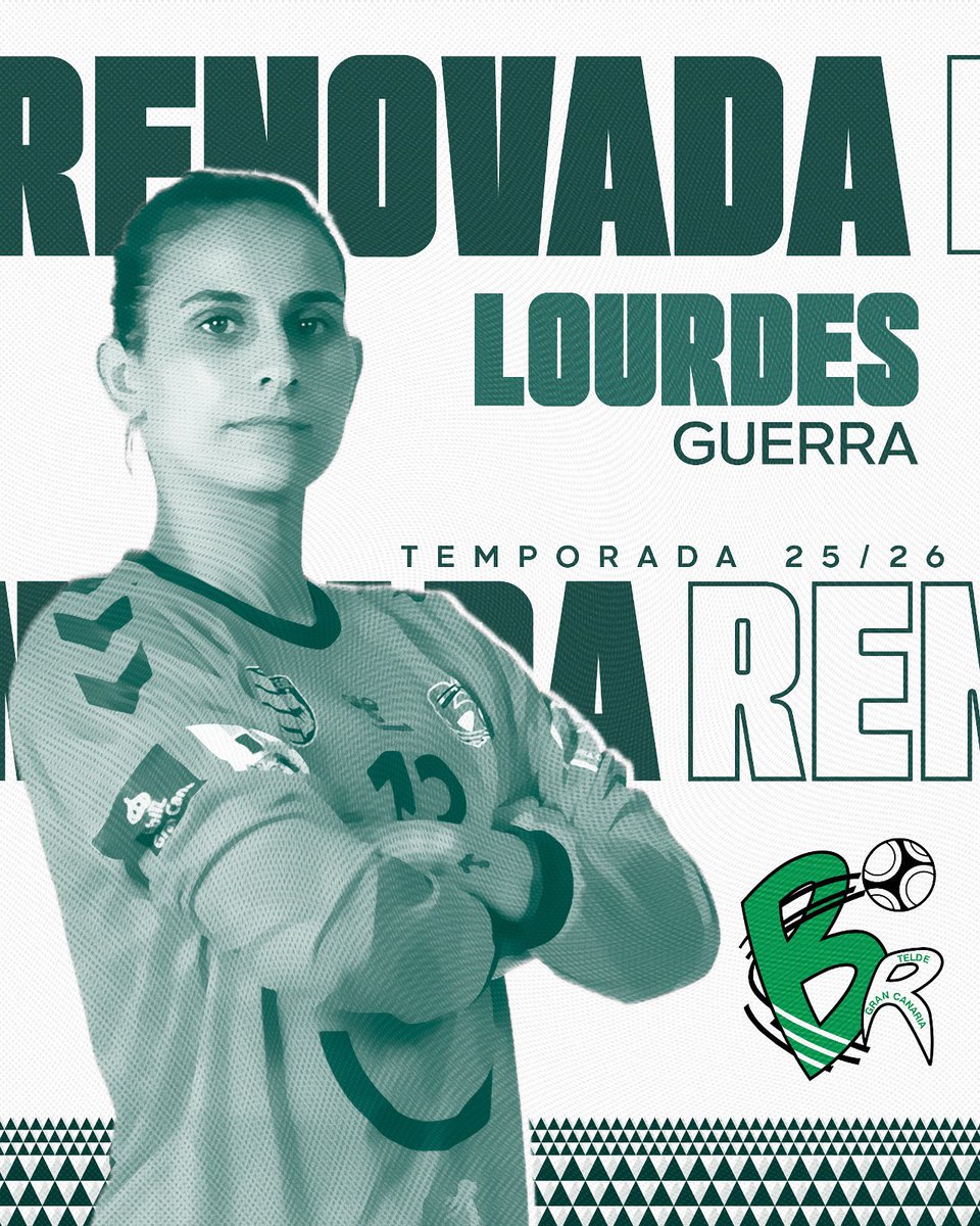 ¡RENOVADA! ​🤝🏼 #UnaDeLasNuestras

Lulu Guerra 🇪🇸 seguirá defendiendo la piel del Rocasa Gran Canaria para la temporada 2025/26, ¡seguridad bajo palos, y mucha motivación! 💪🏻

¡Grande Lulu, te vemos pronto! 😃