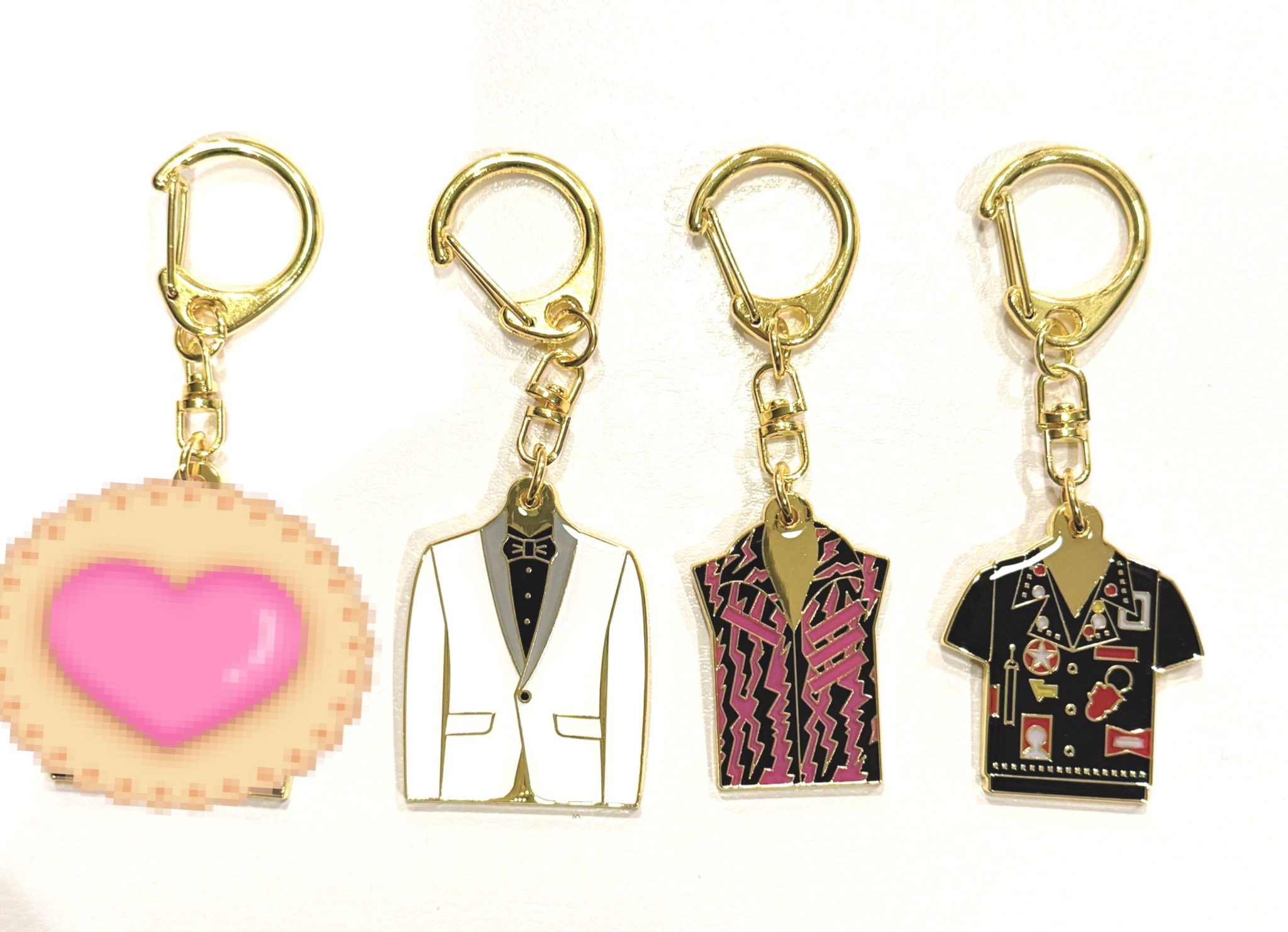 【新品未開封】GLAY EXPO MUSEUM 衣装キーホルダー　TERU GLAY expo MUSEUM 衣装メタルキーホルダー TERU 限定 セット GLAY 30th