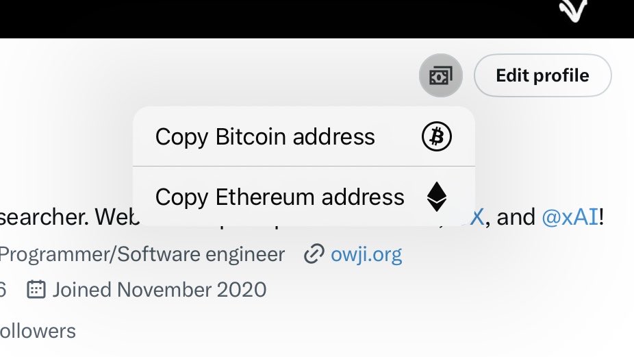 I wish X tip jar were supporting other cryptos like Doge and Solana!

What do you think?