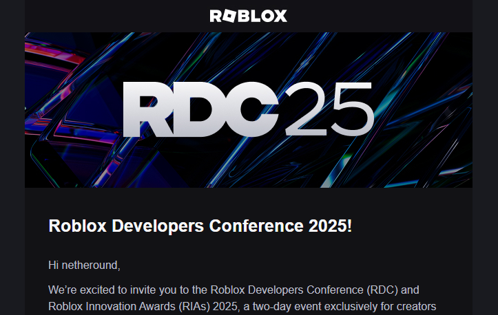 See ya🤗
#RDC2025 #Roblox #RobloxDev #RDC