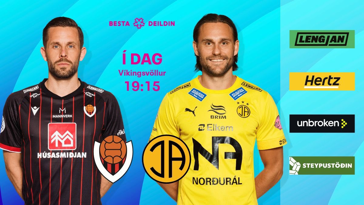 Skagamenn heimsækja Víkinga í Víkina í kvöld!

📌 Víkingsvöllur
⏲️ 19:15
⚽️ <a href="/vikingurfc/">Víkingur</a> 🆚 <a href="/Skagamenn/">ÍA Akranes FC</a> 
🎟️ Miðasala á stubb.is