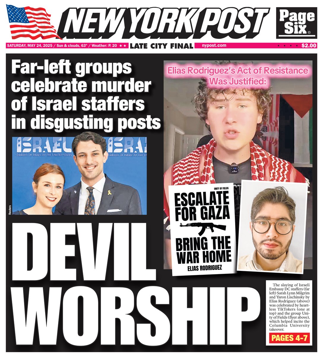 Suspected DC Jewish Museum terrorist Elias Rodriguez has links to radical groups funded by socialist multi-millionaire Neville Singham. Read today's cover here: trib.al/bb2tIJi