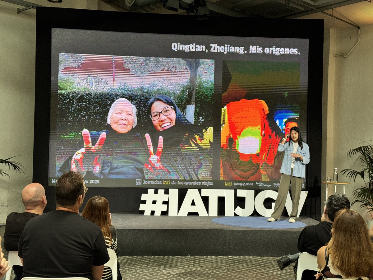 Terminamos la primera sesión de las #iatiJGV con el increíble viaje en bici de Sara Qiu desde Zaragoza hasta el este de China. 16.000km pedaleando para encontrar sus orígenes. Una historia de aprendizaje y de encontrase a uno mismo.