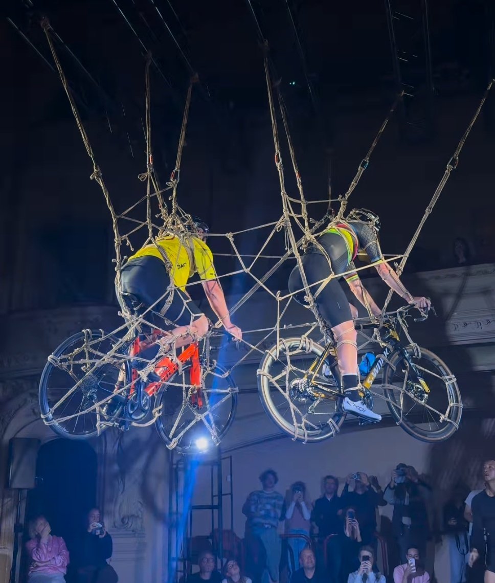 "STILL LIVES" by Luke George and Daniel Kent and yes those are real pro cyclists  instagram.com/reel/DKBlU5vME…