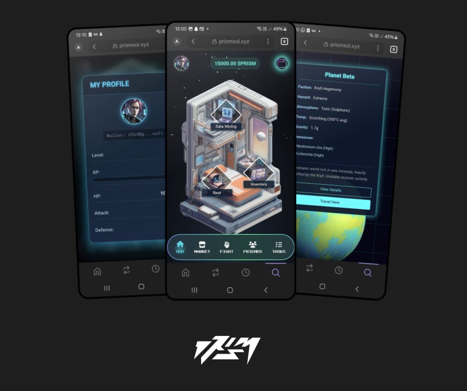 PrismHive's tweet photo. Faster than light. ✨

User interface sneakpeek. https://t.co/KA0fHgoYli