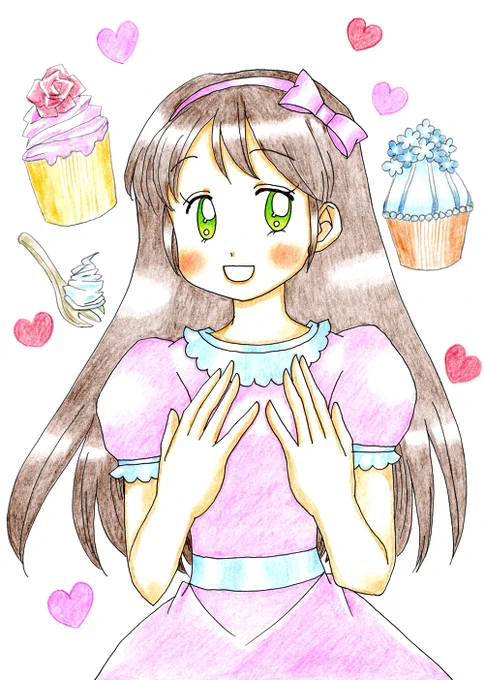 お絵描きです。#イラスト 