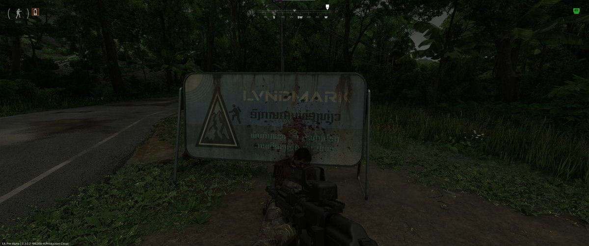 4fngr's tweet photo. LVNDMARKの看板！公認？他のStreamerのもあるのかな？ #GZW #GrayZoneWarfare #LVNDMARK https://t.co/YitwsR0TAE