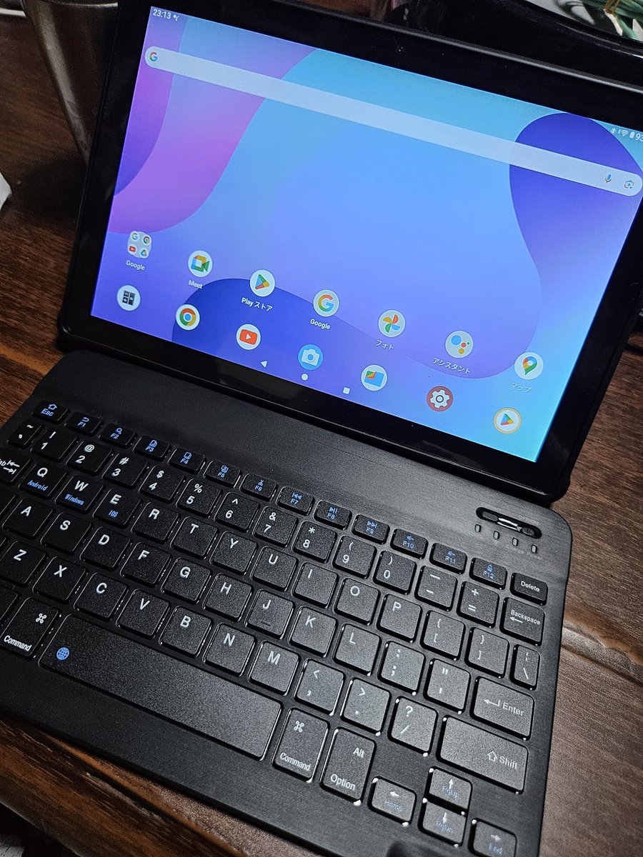 maxinma1's tweet image. 新しくタブレットを𝗧𝗲𝗺𝘂で買った!(´▽｀)
今のとこ何用で使うか悩んでる前のやつは容量少ないから処分する…（´-`）.｡oO
スマホのメモに書いてるやつ達をアプリ入れてやろうかと思う!(´▽｀)
外でも（WiFi無くても）使えるか休みの時に試してみよう（´-`）.｡oO