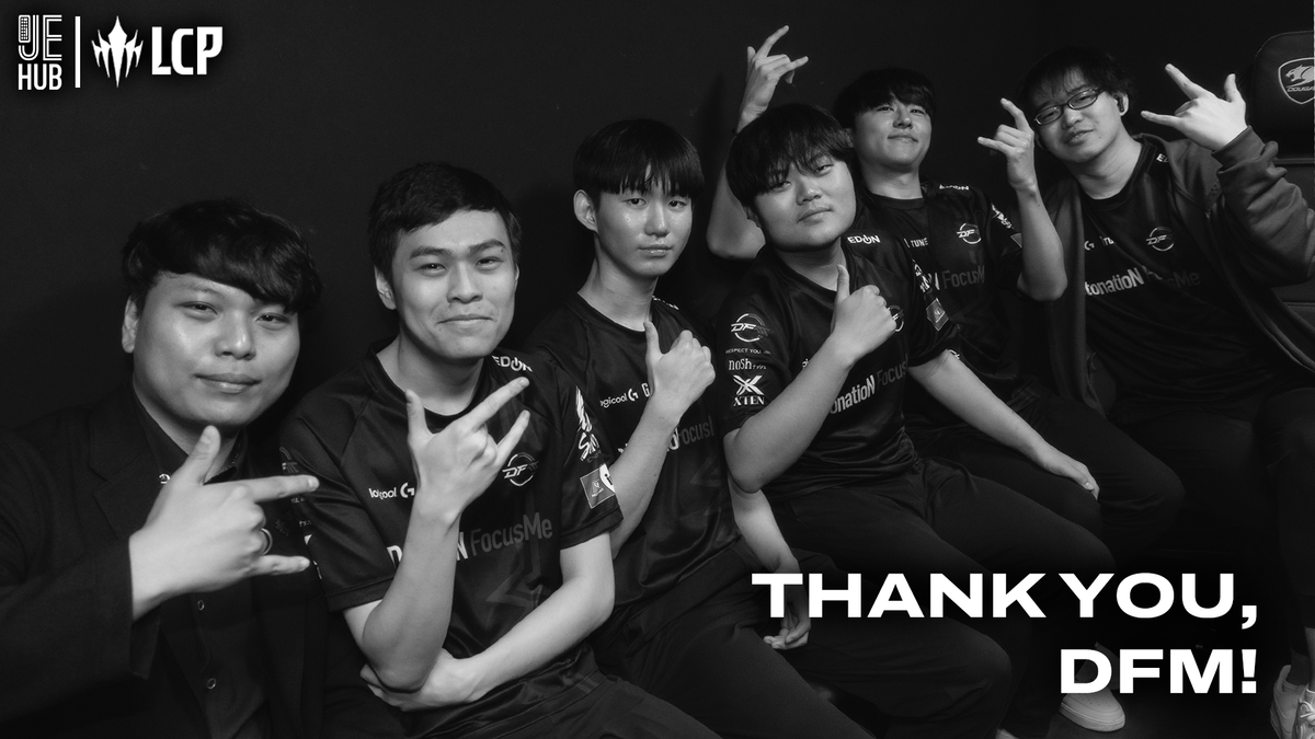 After their loss to GAM, DFM are now eliminated from the #LCP 2025 Mid Season Playoffs contention. 

Thank you for the memories, and see you next Split!

#DFMWIN #LoLPacific