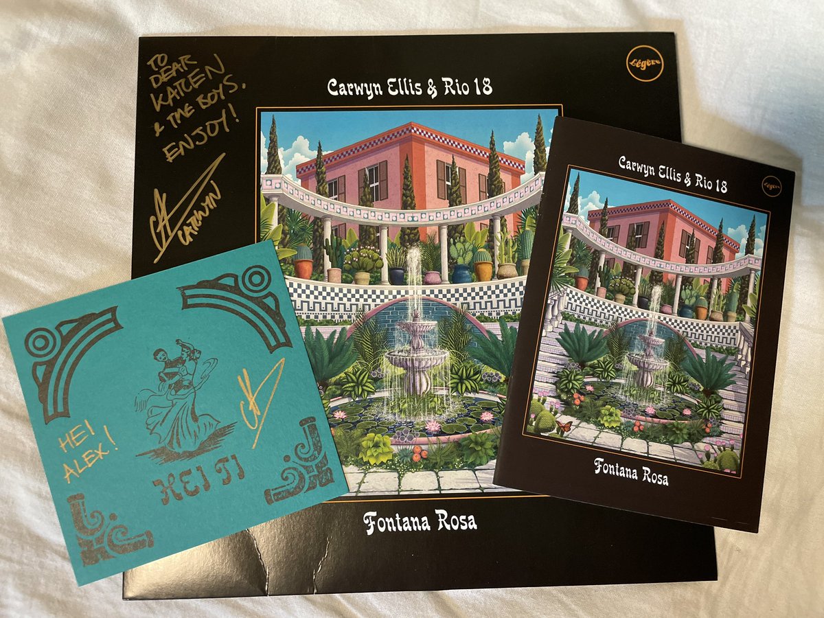 𝘼𝙡𝙚𝙭 𝙈𝙖𝙘 BCyA😎🦸🏻♂️ (@alexmac06) on Twitter photo We love flat square parcels in this house…the latest fab album from <a href="/colorama_sound/">Carwyn Ellis & Rio 18</a> arrived yesterday❤️😎 🙏#CarwynEllisAndRio18
#HighlyRecommendedByAlex😎 We love flat square parcels in this house…the latest fab album from <a href="/colorama_sound/">Carwyn Ellis & Rio 18</a> arrived yesterday❤️😎 🙏#CarwynEllisAndRio18
#HighlyRecommendedByAlex😎
