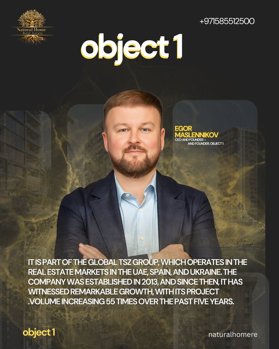 NATURALHOMERE's tweet image. “A well-established company with a strong presence across three countries.”
@object1.uae
#object1
#realestatetips
#uae🇦🇪
#ksa
#bahrain🇧🇭
#advice
#properties
#opportunities
#investmentproperty
#qatar🇶🇦
#appartemen