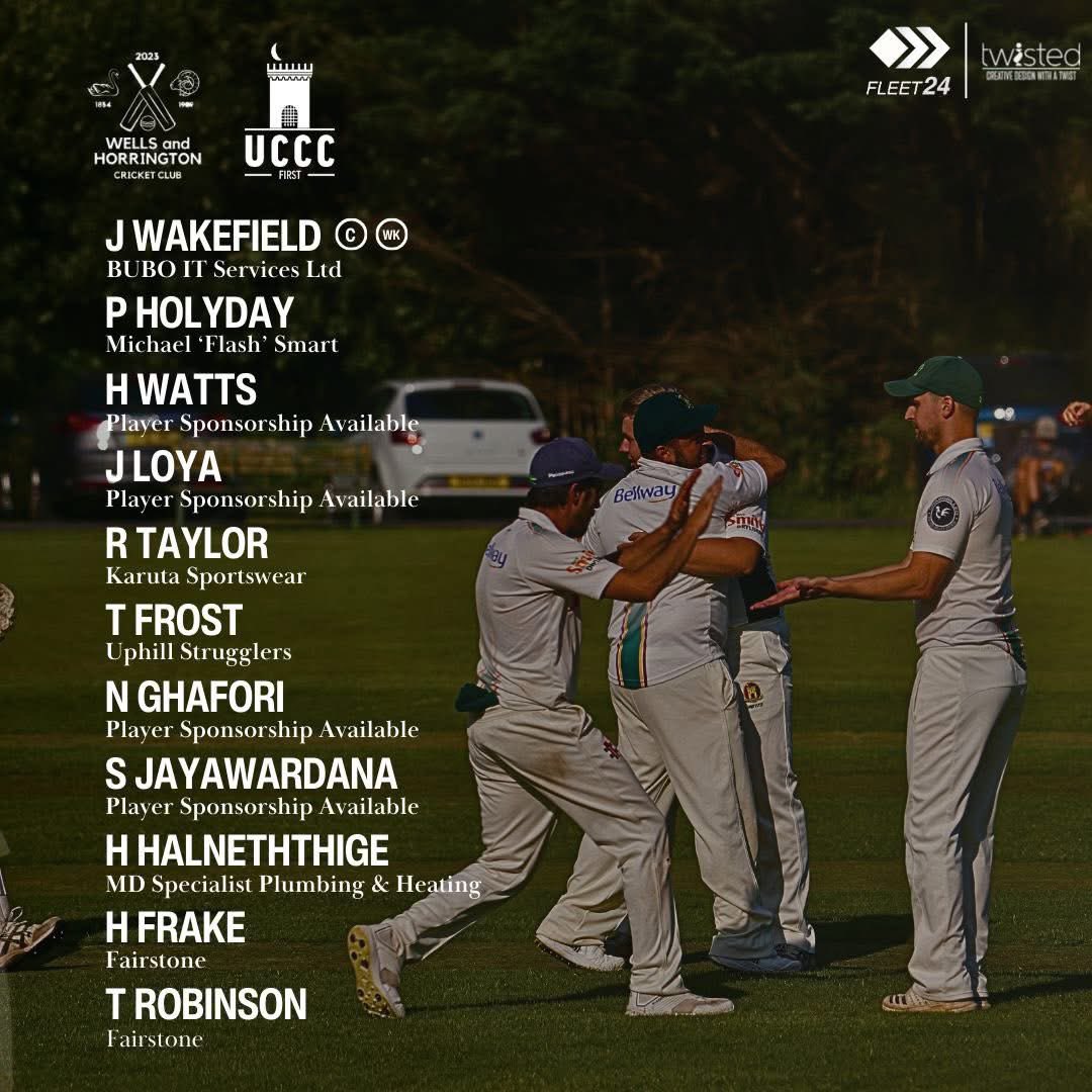 TKASA PE (@tkasa_pe) on Twitter photo The #Wizard back in action this weekend for <a href="/BurnhamonseaCC/">Burnham-on-Sea CC</a> looking to conjure up something with both Bat and Ball
The #Sorcerer’s agent says he’s being rested but <a href="/UphillCastleCC/">Uphill Castle CC</a> are still using him in their promotional material. The #Wizard back in action this weekend for <a href="/BurnhamonseaCC/">Burnham-on-Sea CC</a> looking to conjure up something with both Bat and Ball
The #Sorcerer’s agent says he’s being rested but <a href="/UphillCastleCC/">Uphill Castle CC</a> are still using him in their promotional material.