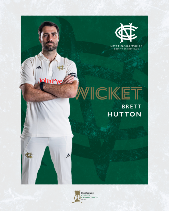 TrentBridge's tweet photo. #HitmanHutton has another, and it's the big one we wanted!

#YORvNOT | 📺 https://t.co/odtZgMvjZm https://t.co/aQYEHkRfdH