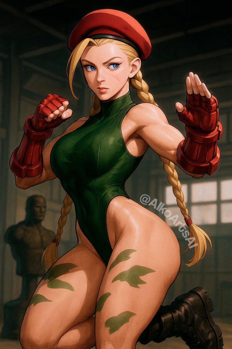 AIkoArtsAI's tweet photo. #NSFW #AIart #AIArtistCommunity #nsfwtwt #Cammy #StreetFighter #SF6 #SFCammy https://t.co/HVRTjO3zbf