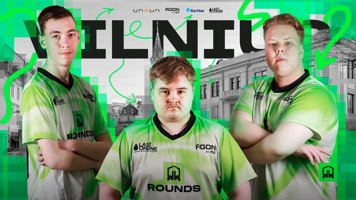 Conquering Vilnius.
ROUNDS Rocket League on LAN 👀

Witness the squad today fresh off the bootcamp.
BO7 in Lower Bracket Finals at 16:00EEST

Will be live at: twitch.tv/ccbaltics

#LOADTHEROUNDS