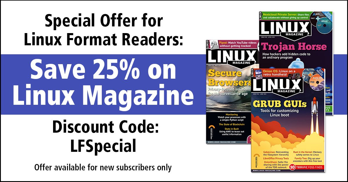 Linux Format tweet media