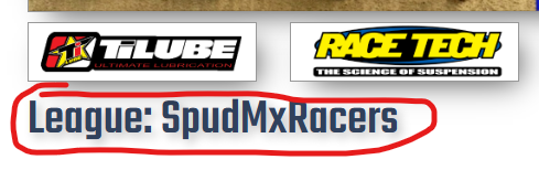 TurkeyFryerDude's tweet photo. We're running two leagues for 2025 ProMotocross.
MXD360: SpudMxRacers
RM Fantasy: CouchRacersMX https://t.co/F0QOofWISs