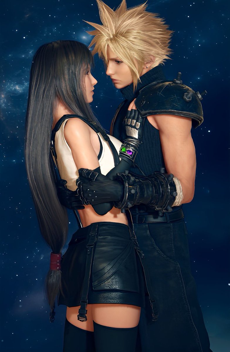 lunartifa's tweet photo. starry night couple ✨ https://t.co/H2WbPbS4wY