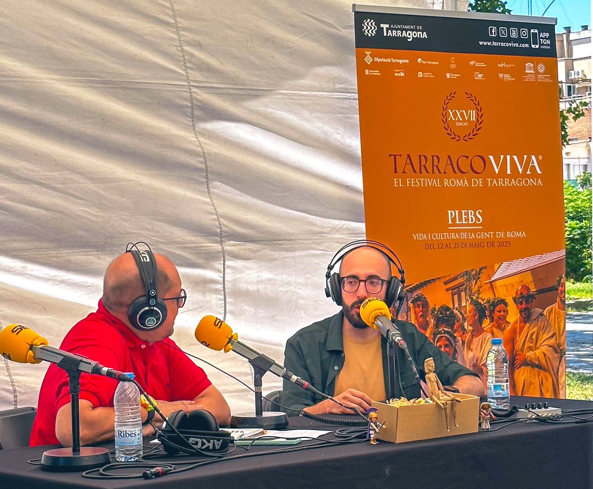 El Barroquista (@elbarroquista) on Twitter photo Escuchando en directo a <a href="/antigua_roma/">Néstor F. Marqués - Antigua Roma al Día</a> con <a href="/NachoAres/">Nacho Ares</a> en <a href="/SERhistoria/">SER Historia</a>.
Hoy en #TarracoViva. Escuchando en directo a <a href="/antigua_roma/">Néstor F. Marqués - Antigua Roma al Día</a> con <a href="/NachoAres/">Nacho Ares</a> en <a href="/SERhistoria/">SER Historia</a>.
Hoy en #TarracoViva.