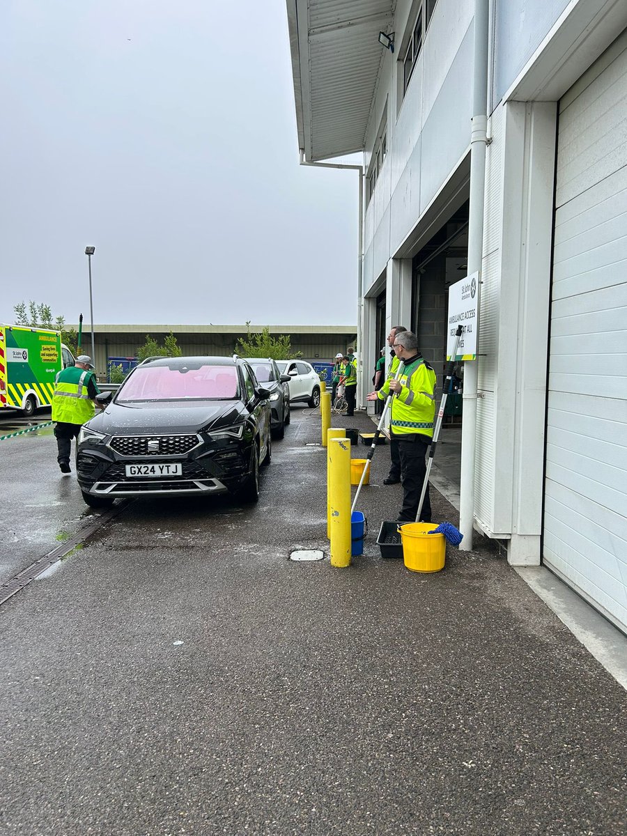 Talking about the Carwash Baby - Dirty Car?! Don’t want to clean it yourself? 
Let our volunteers take the strain and do the dirty work for you - we are at Crowhurst Rd Hollingbury Brighton till 5pm all we ask is a donation for a sparkling clean car. #stjohnpeople #carwash