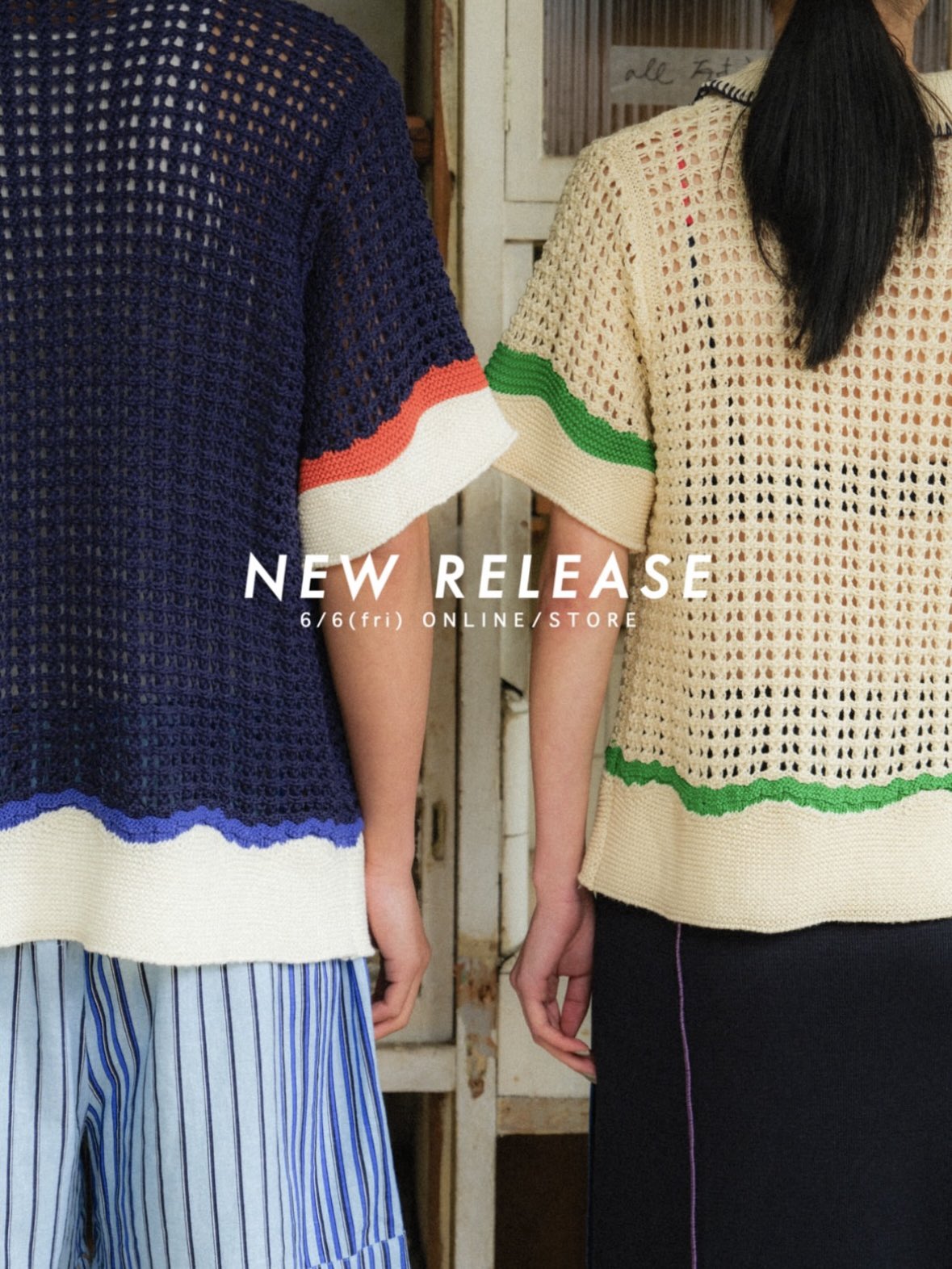 〈PAMM〉ゆれるふきんのメッシュニットシャツ　サイズ1 PAMM〉ゆれるふきんのメッシュニットシャツ サイズ1 - メルカリ
