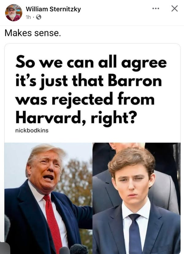 JesusChryslerII's tweet photo. #Harvard https://t.co/lQV4kHr808